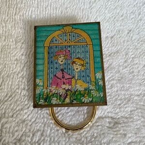 Vintage Art Deco Flapper Style Scarf Clip / Pin-Brooch